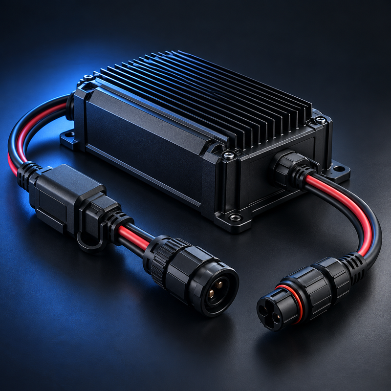 Votsolix original illustrative visual for power solutions; review Votsolix 12V/24V-to-36V DC Step-Up Converter for Starlink Mini specifications before ordering.