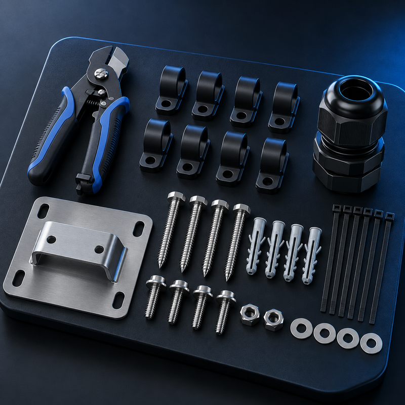Votsolix original illustrative visual for setup kits; review Votsolix Ethernet Adapter Bracket for Starlink Gen 2 specifications before ordering.